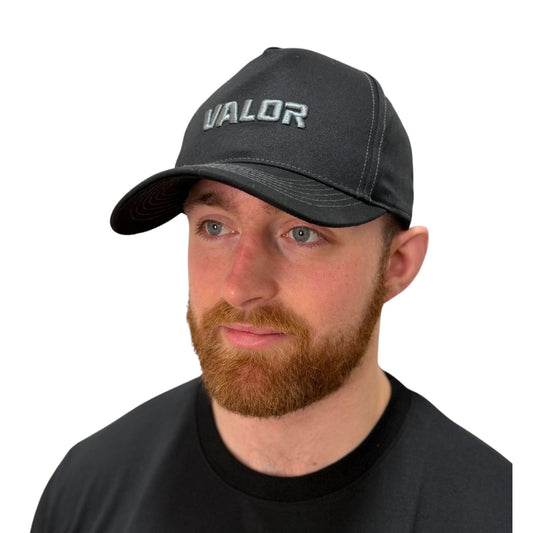 Valor Fightwear One Size / BLACK VALOR Black Baseball Cap - Valor Fightwear