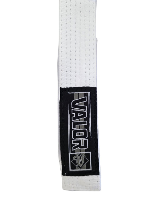 Kids IBJJF Rank Belt - White - BJJ Belt - Valor Fightwear