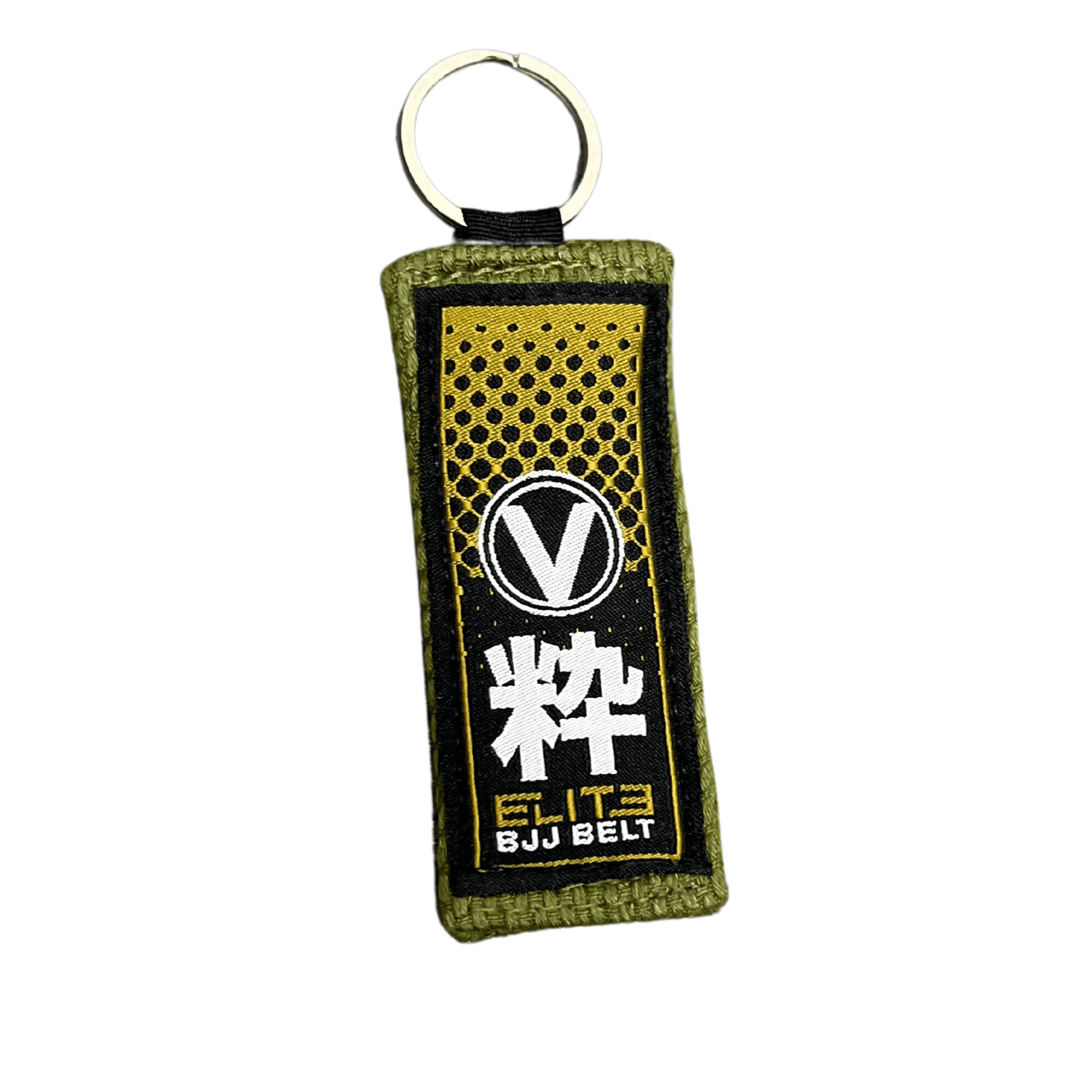 VALOR Fightwear ELITE BJJ GREEN BELT KEYRING  Valor Fightwear   