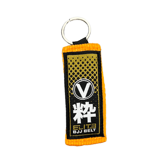 VALOR Fightwear ELITE BJJ ORANGE BELT KEYRING