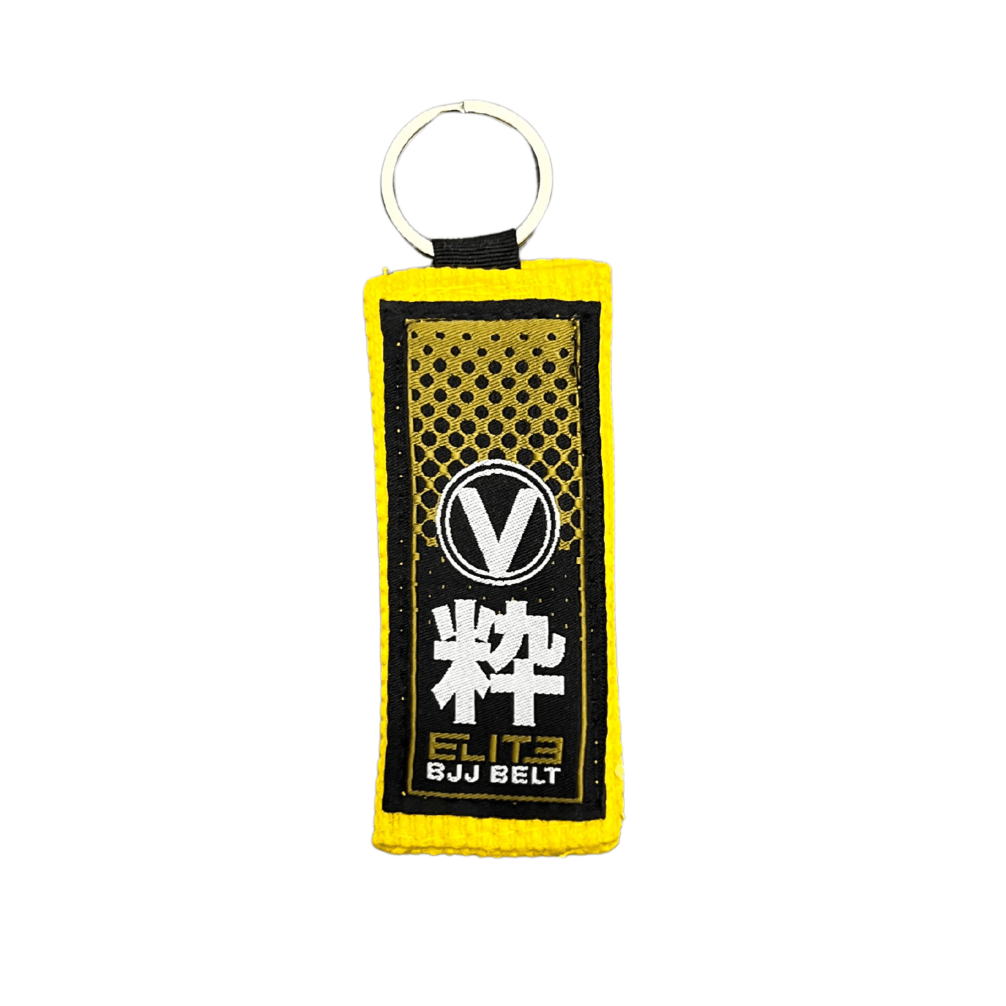 VALOR Fightwear ELITE BJJ YELLOW BELT KEYRING  Valor Fightwear   