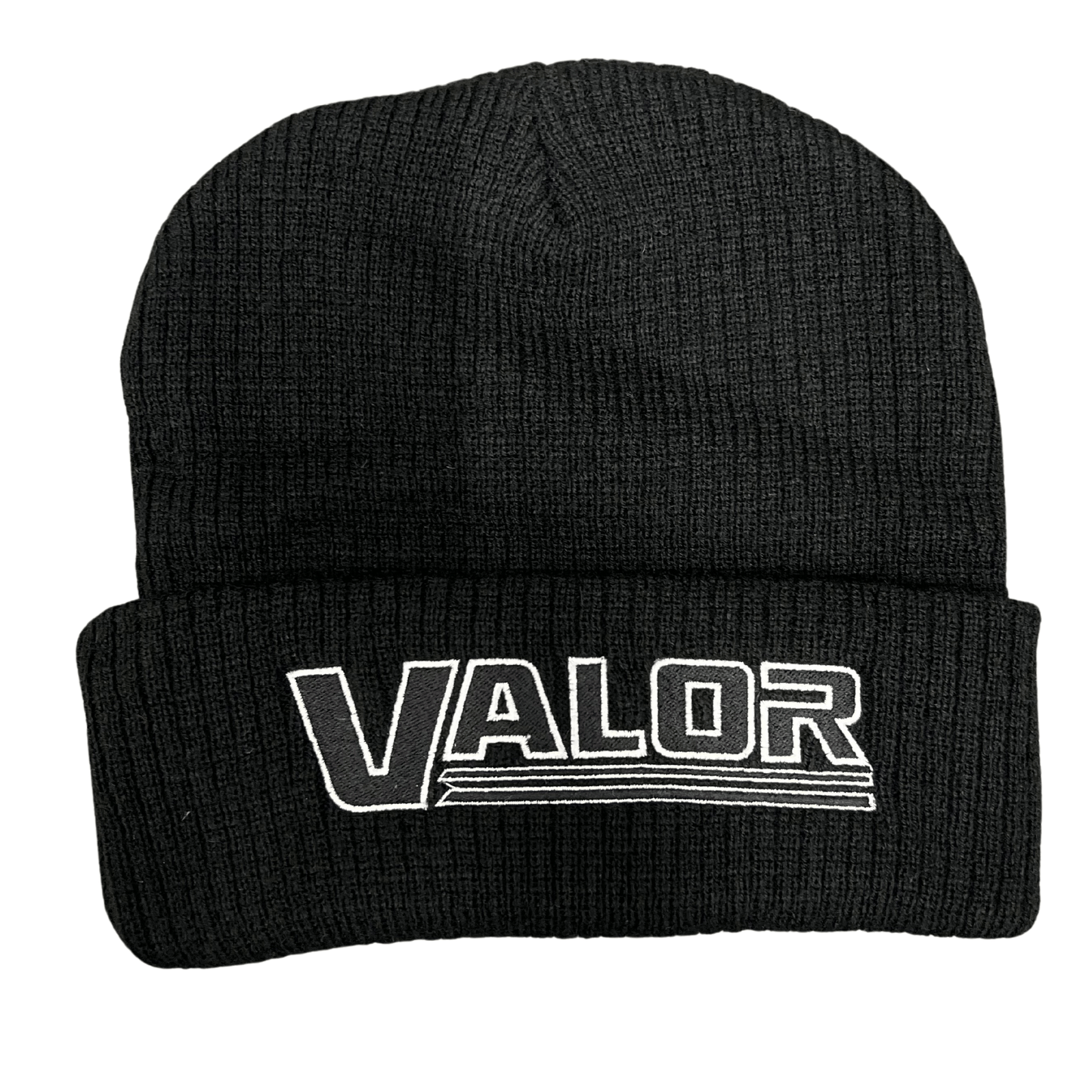 VALOR ESSENTIAL LOOSE FIT BEANIE – BLACK
