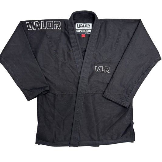 VLR Superlight Weight Black BJJ GI - Valor Fightwear