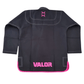 Ladies Valor Geo Pink Black BJJ GI - Valor Fightwear