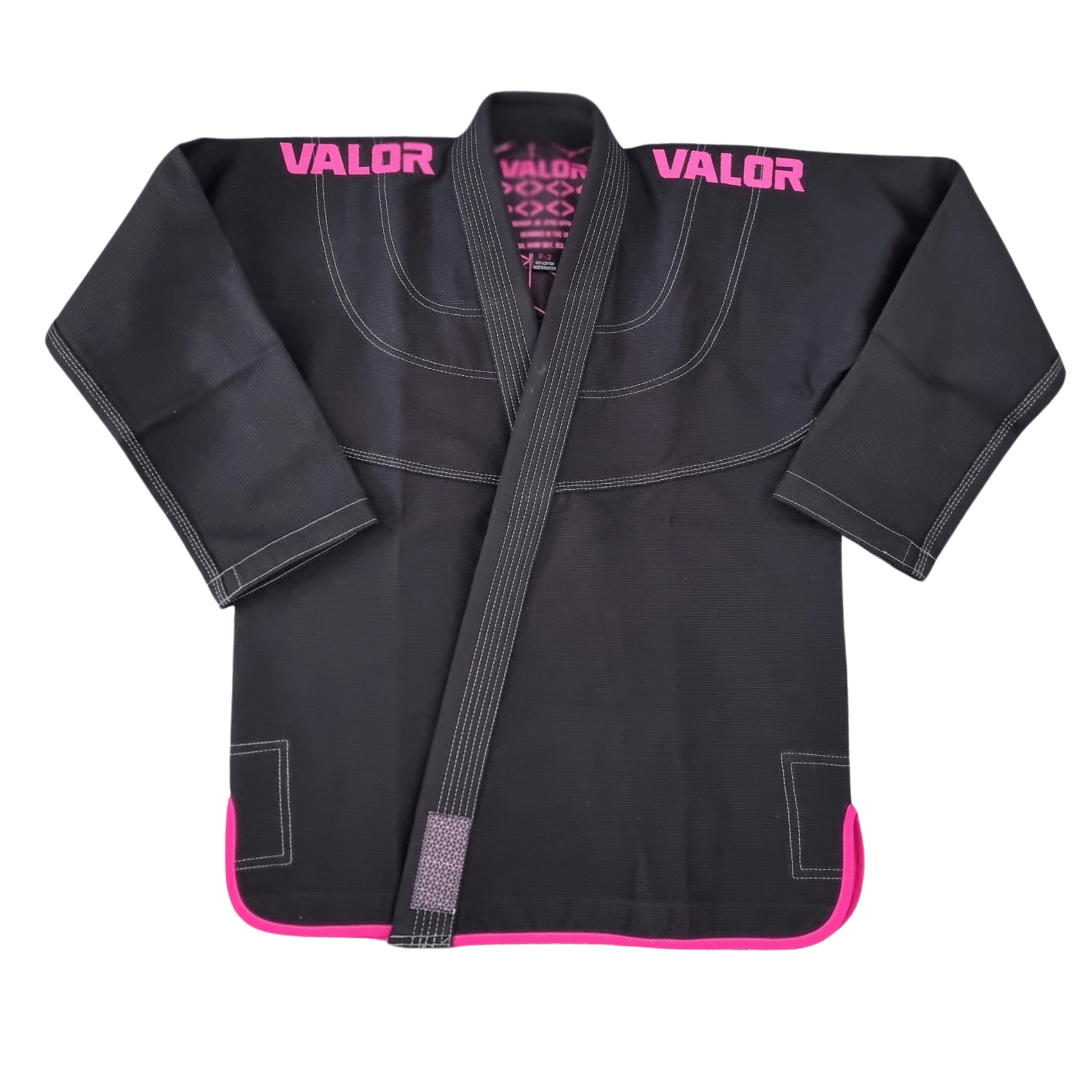 Ladies Valor Geo Pink Black BJJ GI - Valor Fightwear Ladies Gi Valor Fightwear   
