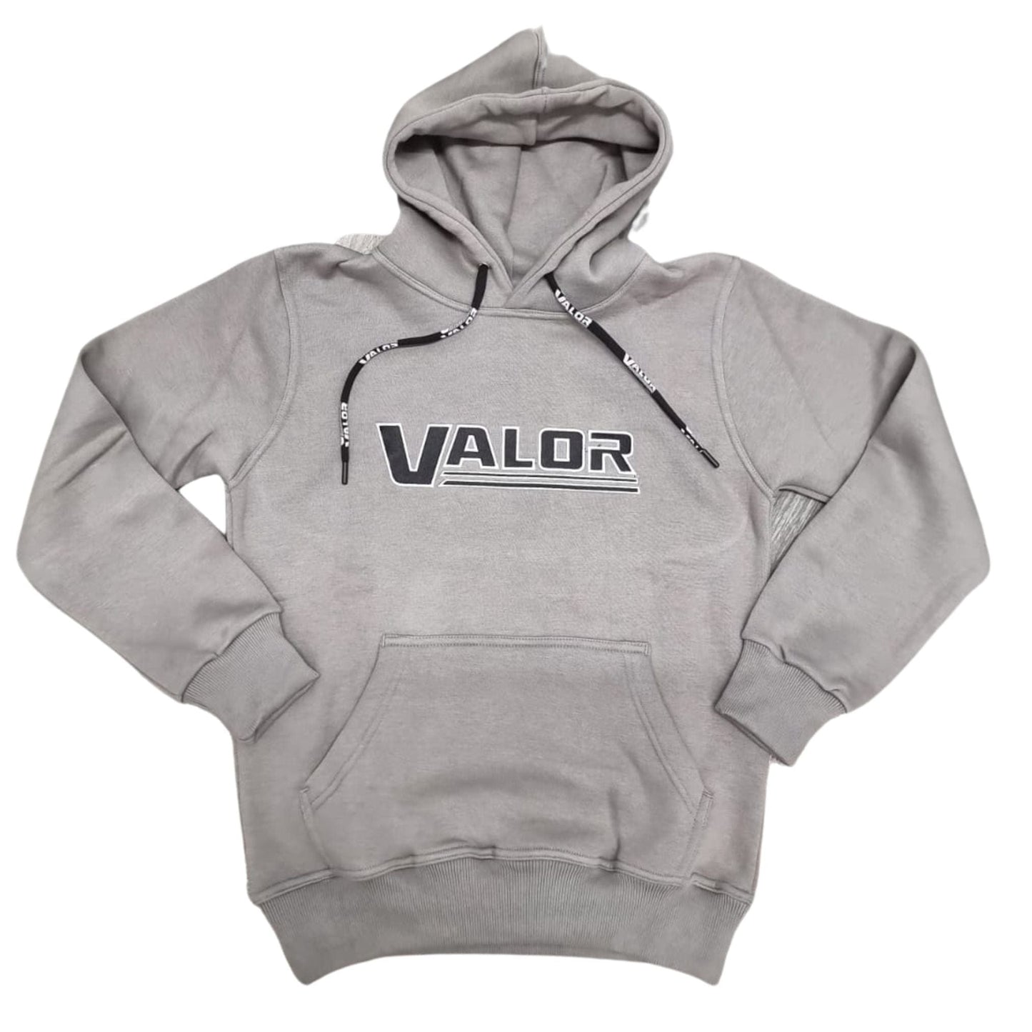 KIDS VALOR LIGHT GREY HOODIE REGULAR FIT