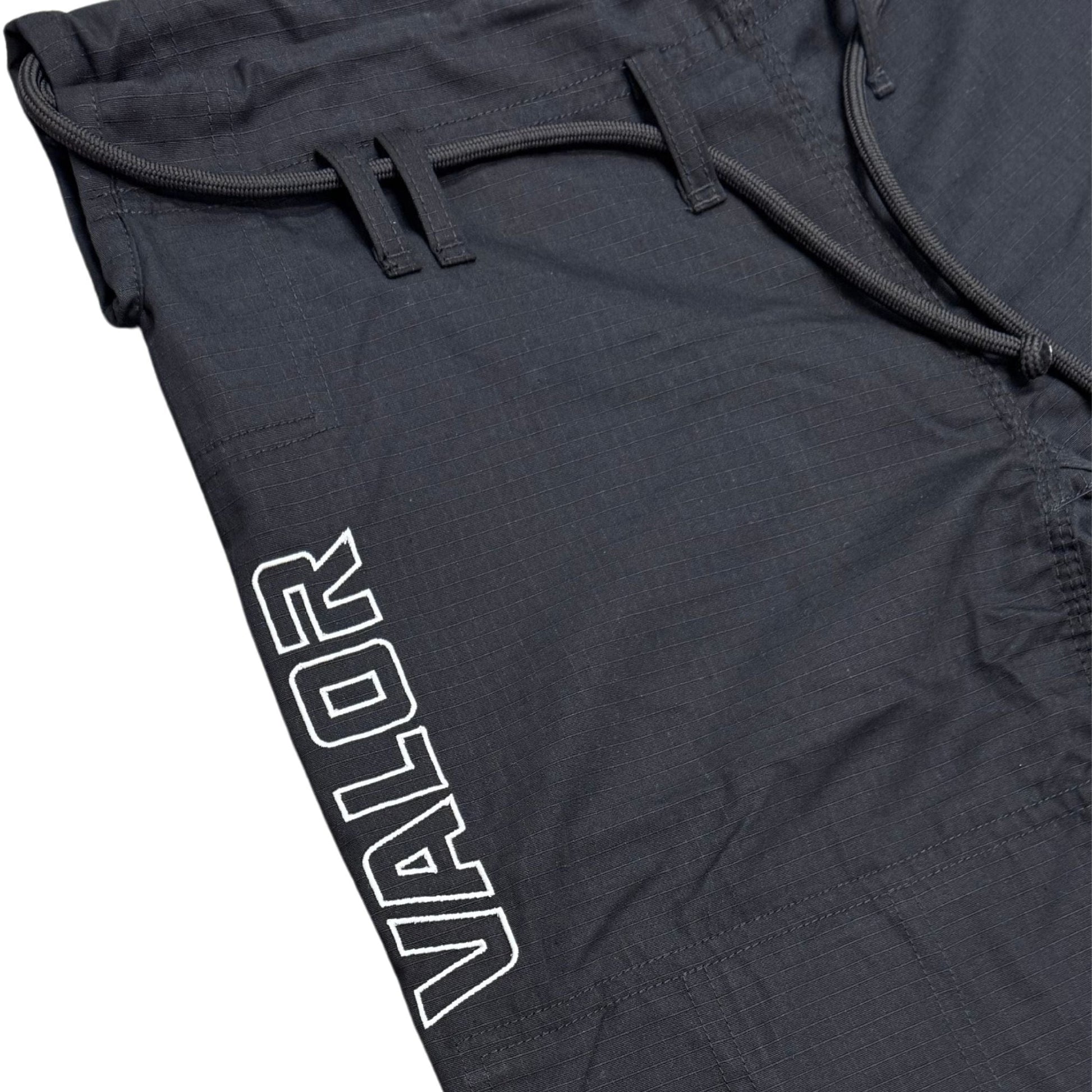 KIDS VLR Superlight Weight Black BJJ GI - Valor Fightwear