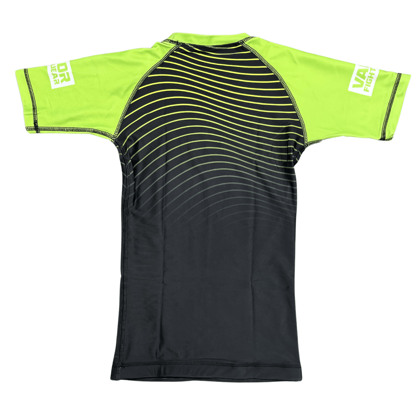Kids No Gi BJJ/MMA Rash Guard - Green - Valor Fightwear