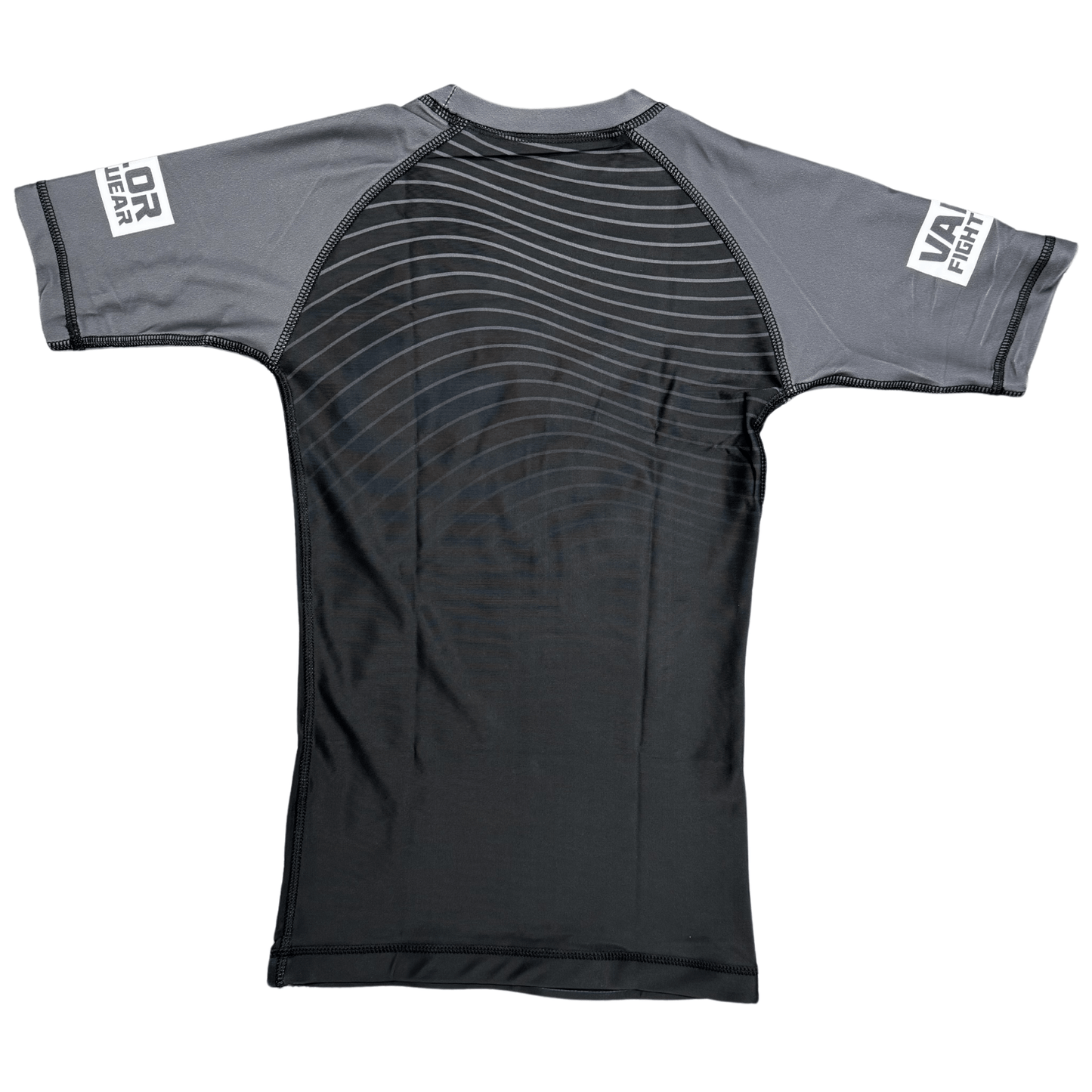 Kids No Gi BJJ/MMA Rash Guard - Grey - Valor Fightwear