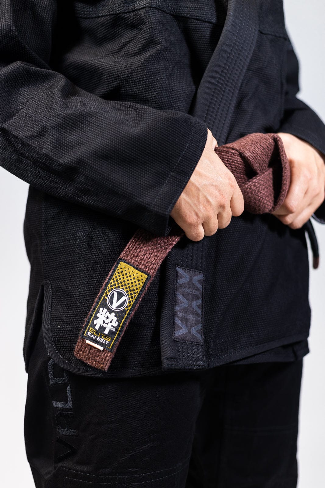 Ladies Premium Stealth BJJ Martial Arts Gi - Black - Valor Fightwear