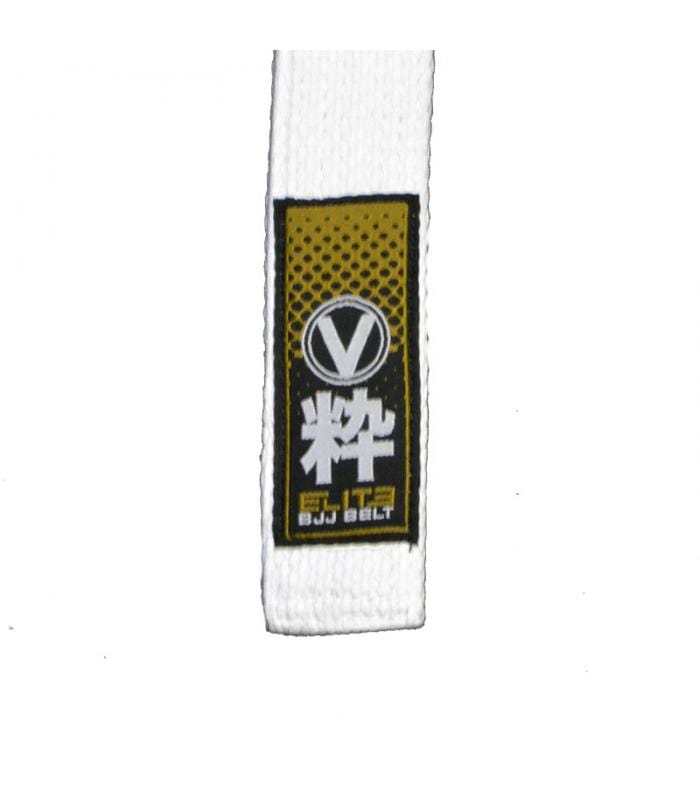 Elite BJJ Belt - White Belt - MMA / Jiu Jitsu Belt - Valor Fightwear