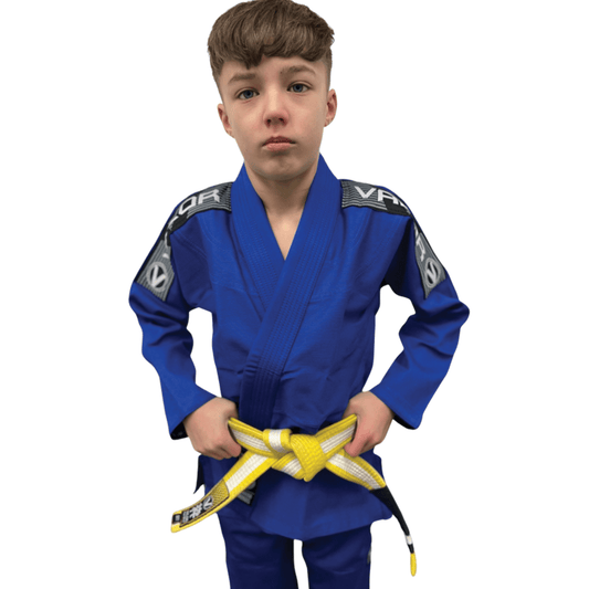 Valor Fightwear Kids Gi Kids Bravura BJJ GI Martial Arts Gi - Blue - Valor Fightwear