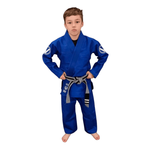 Kids BJJ Classic Martial Arts Gi - Blue - Valor Fightwear