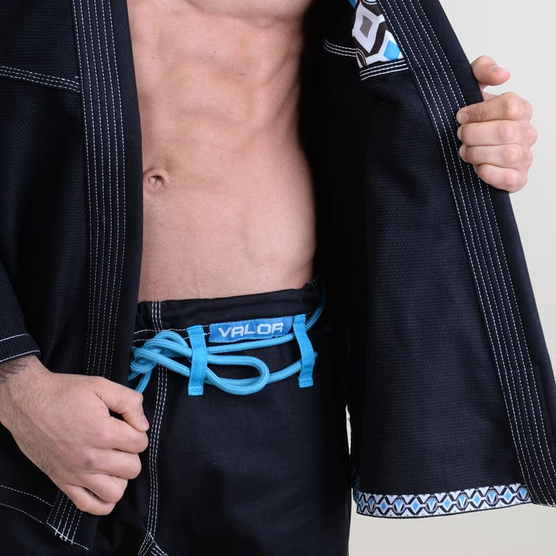 VALOR FIGHTWEAR PRIME 2.0 PREMIUM BLACK BJJ GI