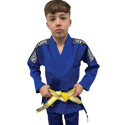 Kids Bravura BJJ GI Martial Arts Gi - Blue - Valor Fightwear Kids Gi Valor Fightwear