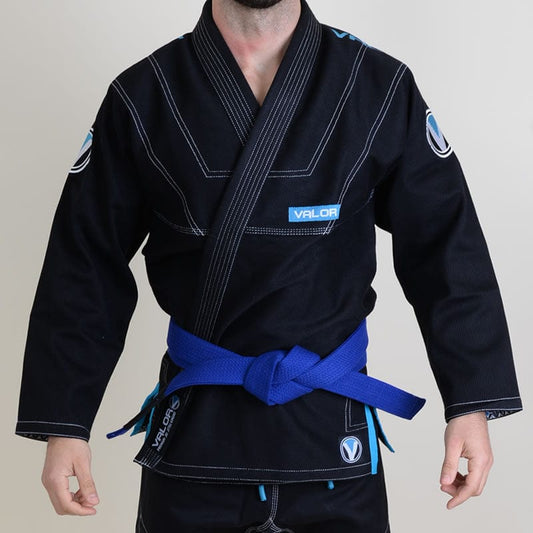 VALOR FIGHTWEAR PRIME 2.0 PREMIUM BLACK BJJ GI Valor Fightwear