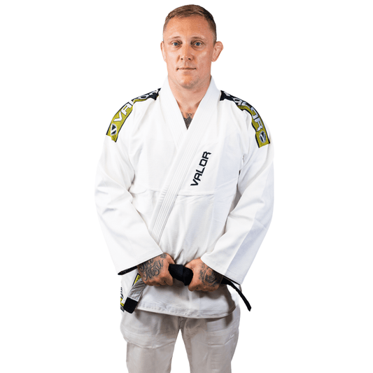 VALOR VALENTE BJJ GI - White Valor Fightwear