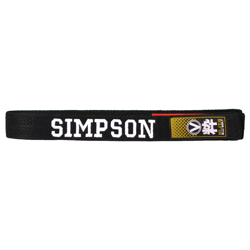 CUSTOM BJJ BELTS