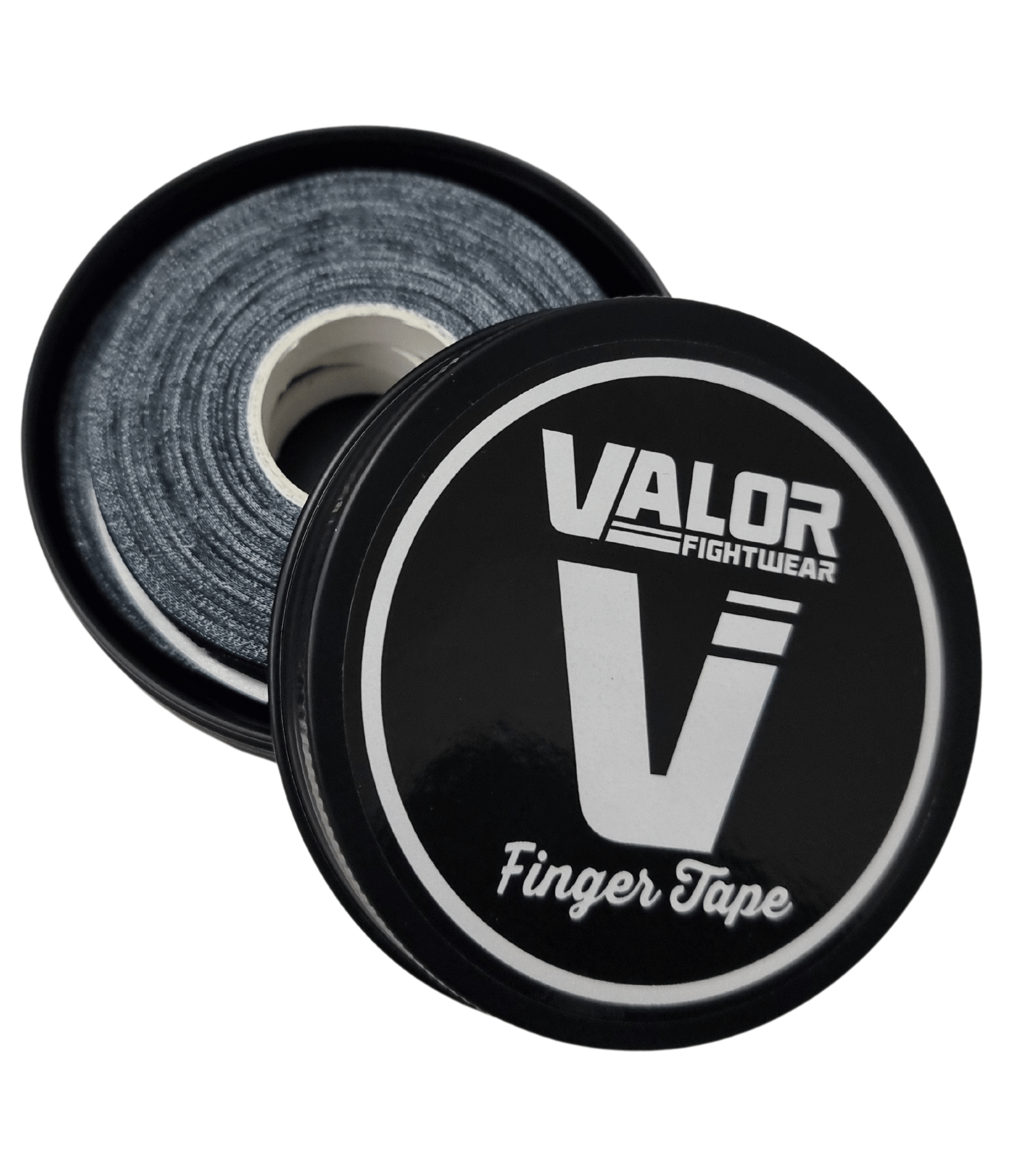 Black BJJ Finger Tape - 3 Rolls Per Tin Valor Fightwear