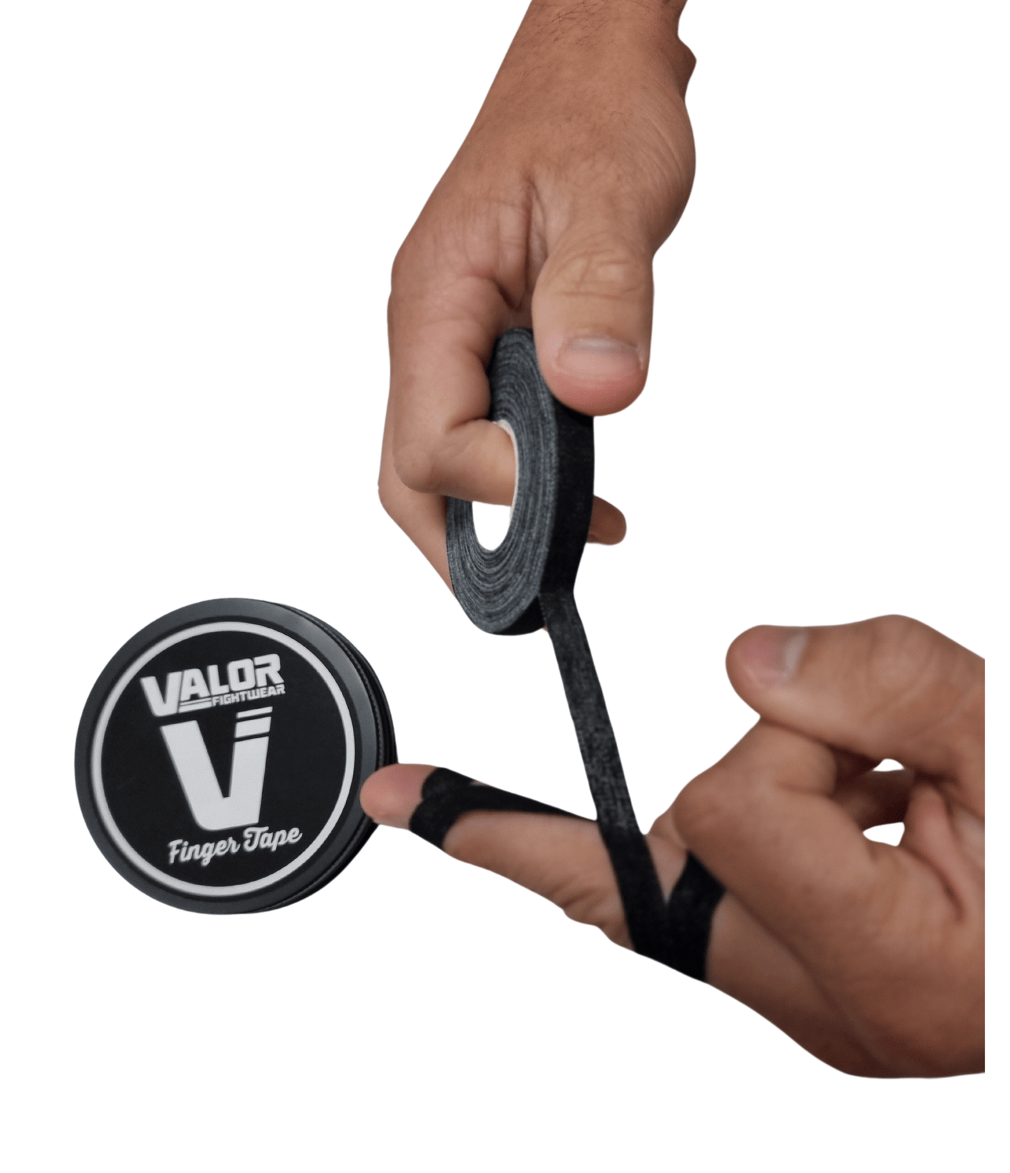 Black BJJ Finger Tape - 3 Rolls Per Tin Valor Fightwear