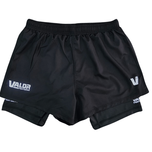 VALOR CLASSIC BOARD SHORTS WITH BLACK INNER LINER