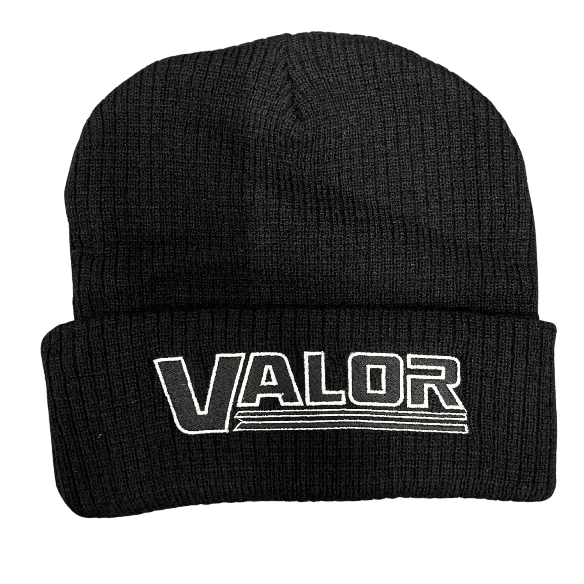 VALOR ESSENTIAL LOOSE FIT BEANIE – BLACK Valor Fightwear