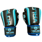 Fade 12oz Boxing Gloves - Black/Blue - Valor Fightwear Boxing Gloves Valor Fightwear