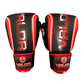 Fade 12oz Boxing Gloves - Black/Red - Valor Fightwear