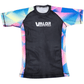 Kids No Gi BJJ/MMA Rash Guard - Geometric Fusion - Valor Fightwear Kids Rashguard Valor Fightwear