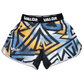 Geometric Design No Gi BJJ/MMA Board Shorts - Orange - Valor Fightwear