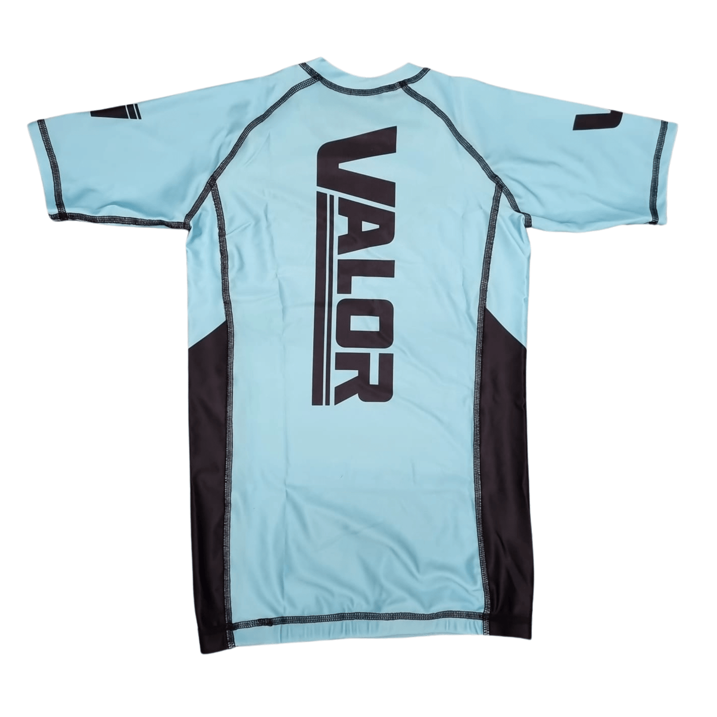 Pastel Rashguard No Gi BJJ/MMA Rash Guard - Aqua - Valor Fightwear Adult Rashguard Valor Fightwear