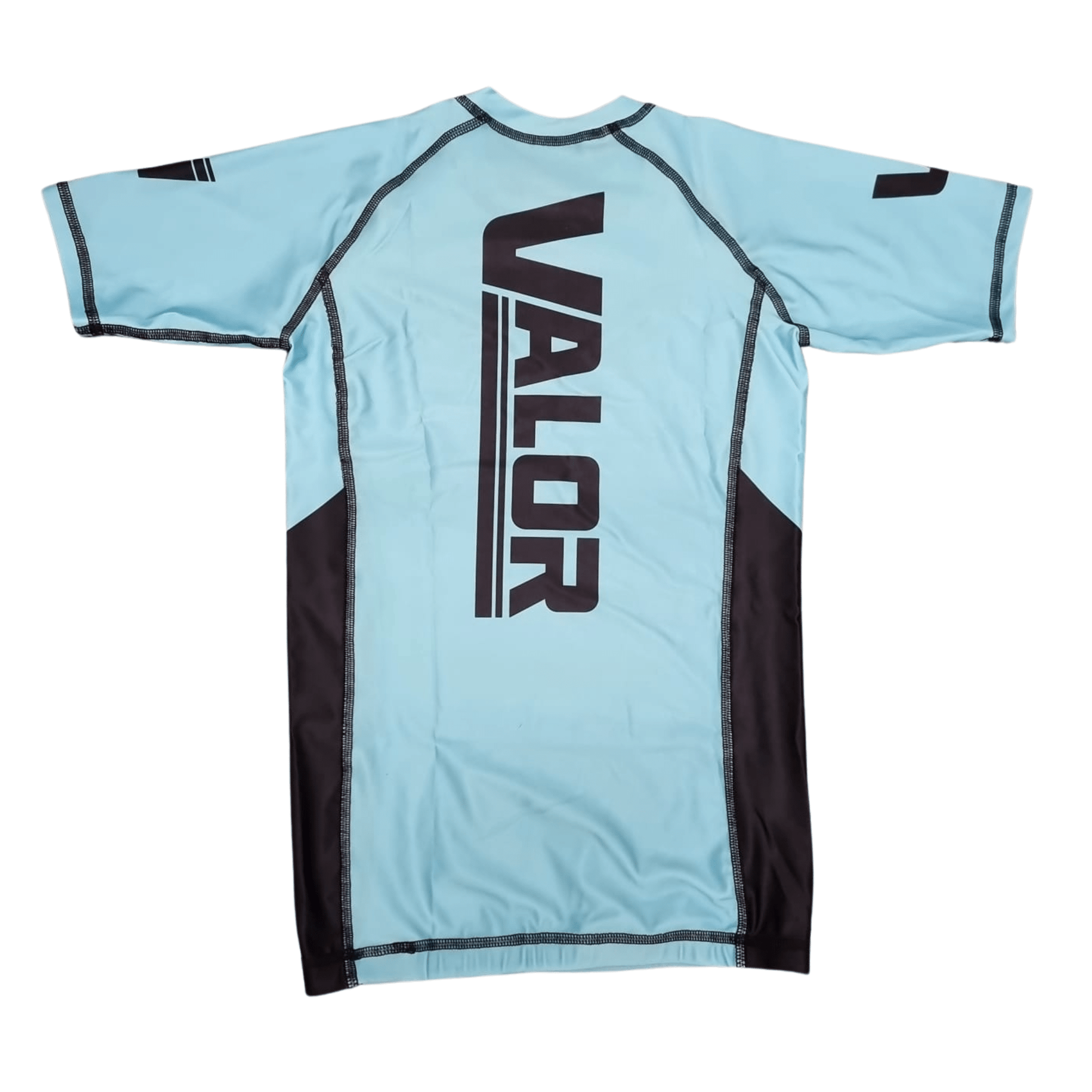 Pastel Rashguard No Gi BJJ/MMA Rash Guard - Aqua - Valor Fightwear Adult Rashguard Valor Fightwear