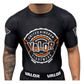 Adult Rashguard No Gi BJJ/MMA Rash Guard - Black / Orange - Valor Fightwear