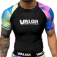 Geometric Design No Gi BJJ/MMA Rash Guard - Fusion - Valor Fightwear