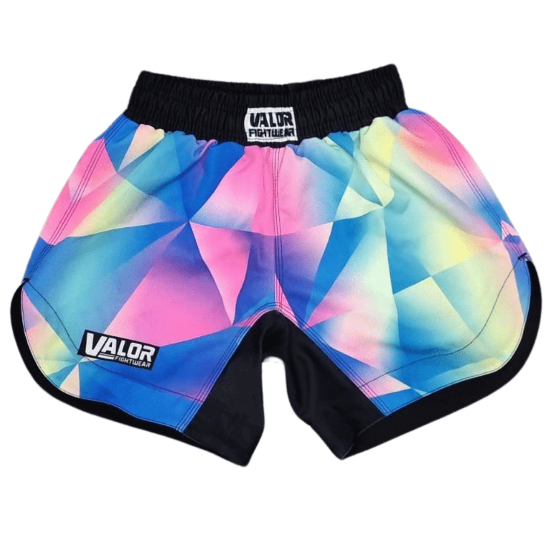 Kids Geometric No Gi BJJ/MMA Board Shorts - Fusion - Valor Fightwear