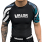 Kids No Gi BJJ/MMA Rash Guard - Geometric Black - Valor Fightwear