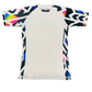 Kids No Gi BJJ/MMA Rash Guard - Geometric Fusion Flow White- Valor Fightwear