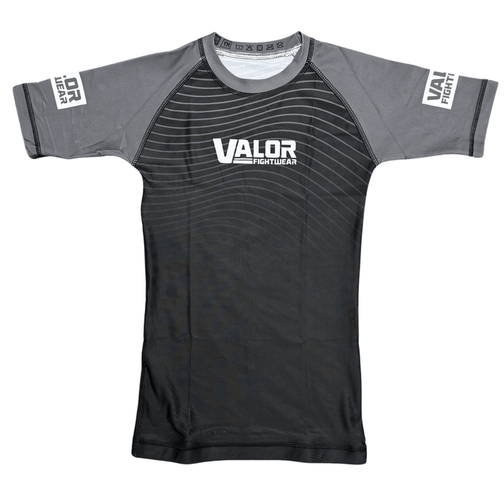 Kids Grey Belt Ranked Rash Guard | No Gi BJJ | UK