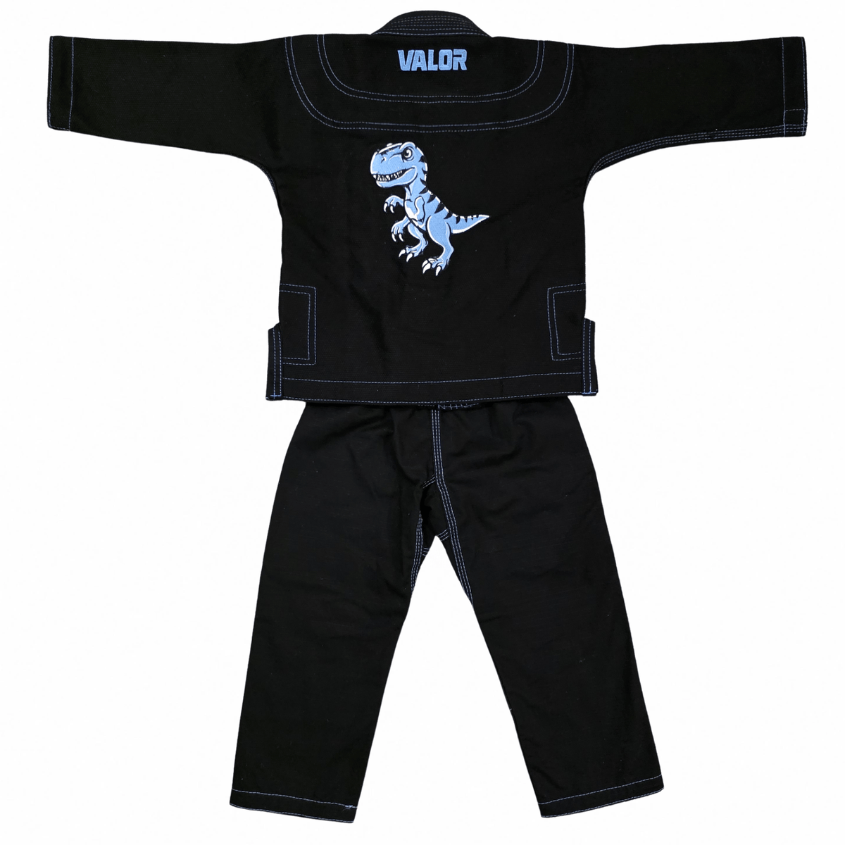 Valor Fightwear Kids Gi Kids Raptor Black BJJ GI Martial Arts Gi - Valor Fightwear
