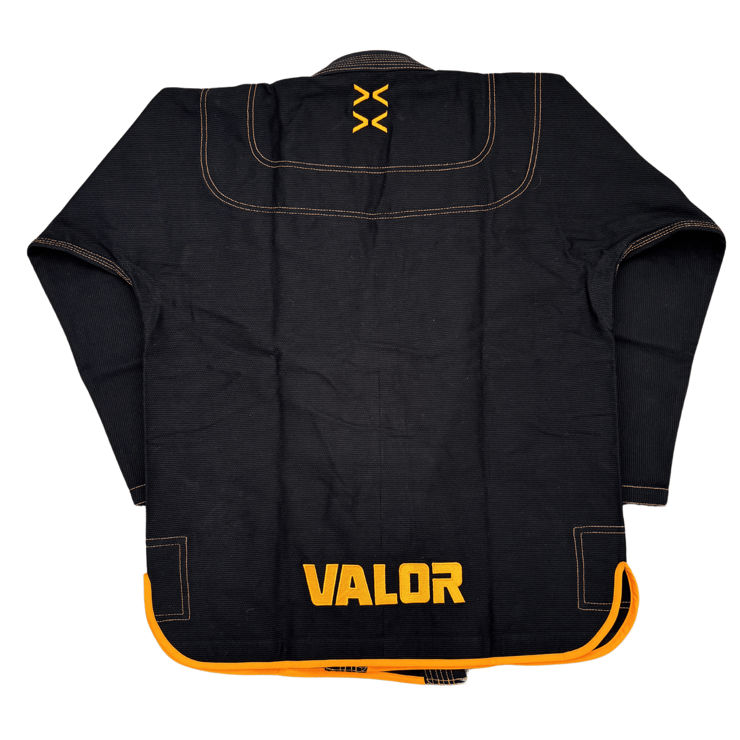 Ladies Valor Geo Orange Black BJJ GI - Valor Fightwear