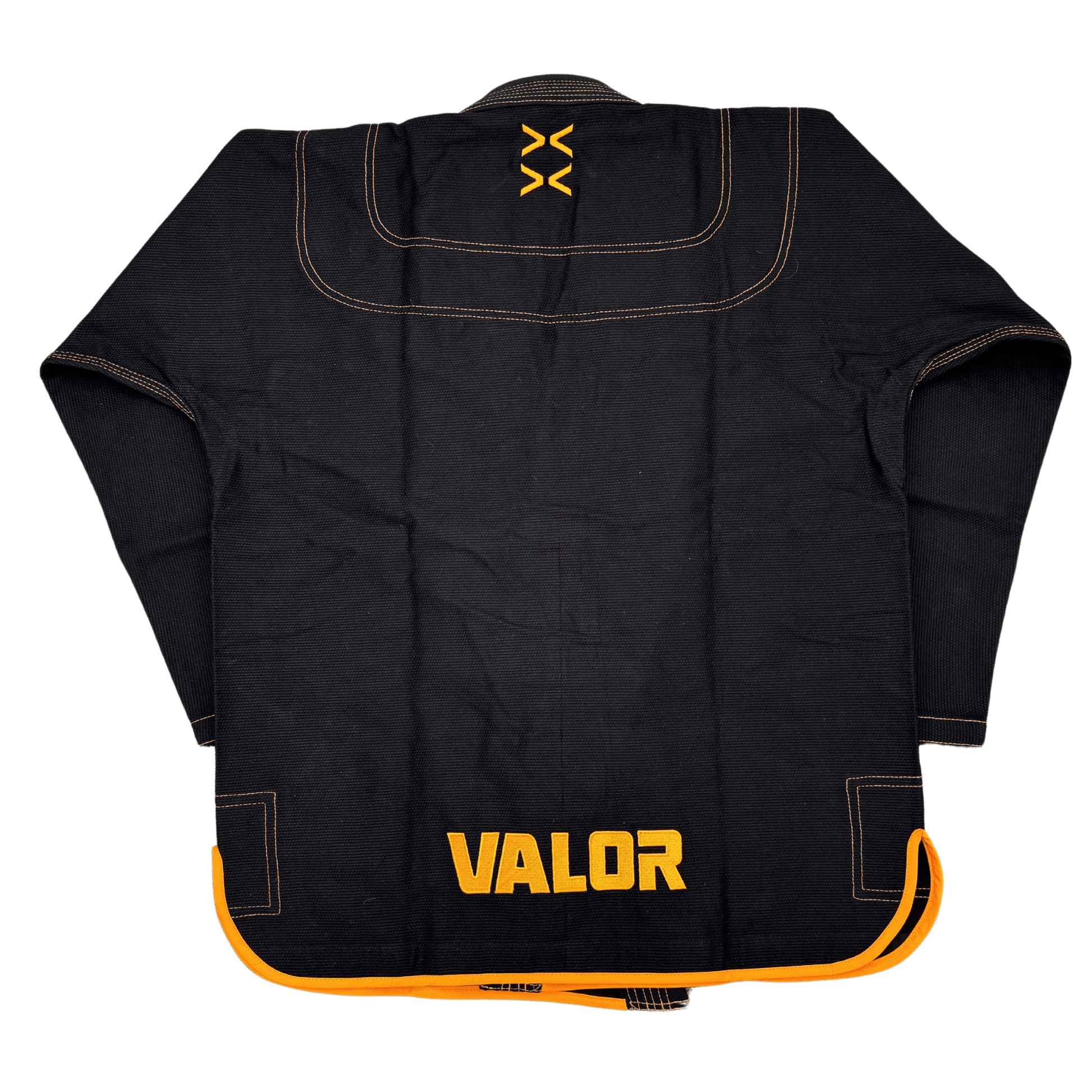 Ladies Valor Geo Orange Black BJJ GI - Valor Fightwear