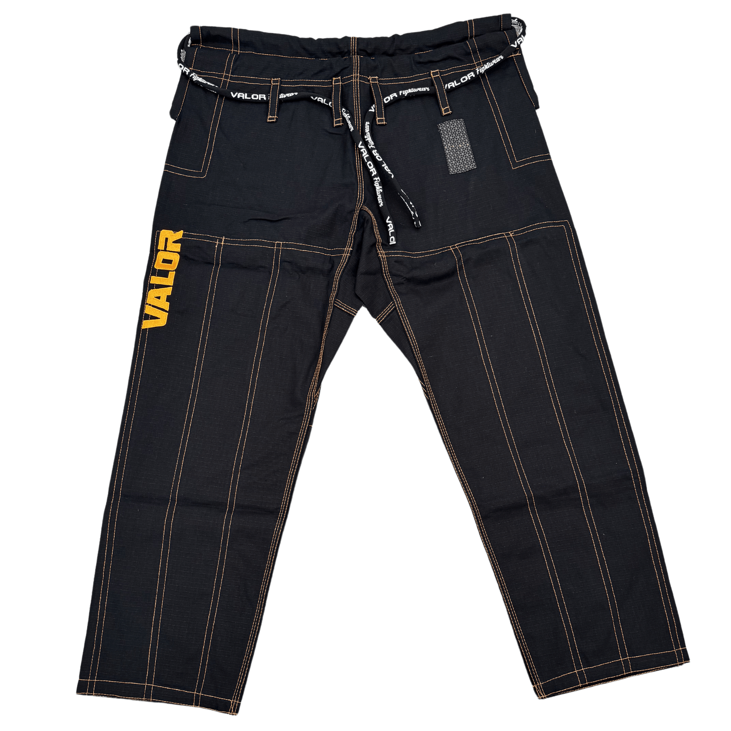 Ladies Valor Geo Orange Black BJJ GI - Valor Fightwear
