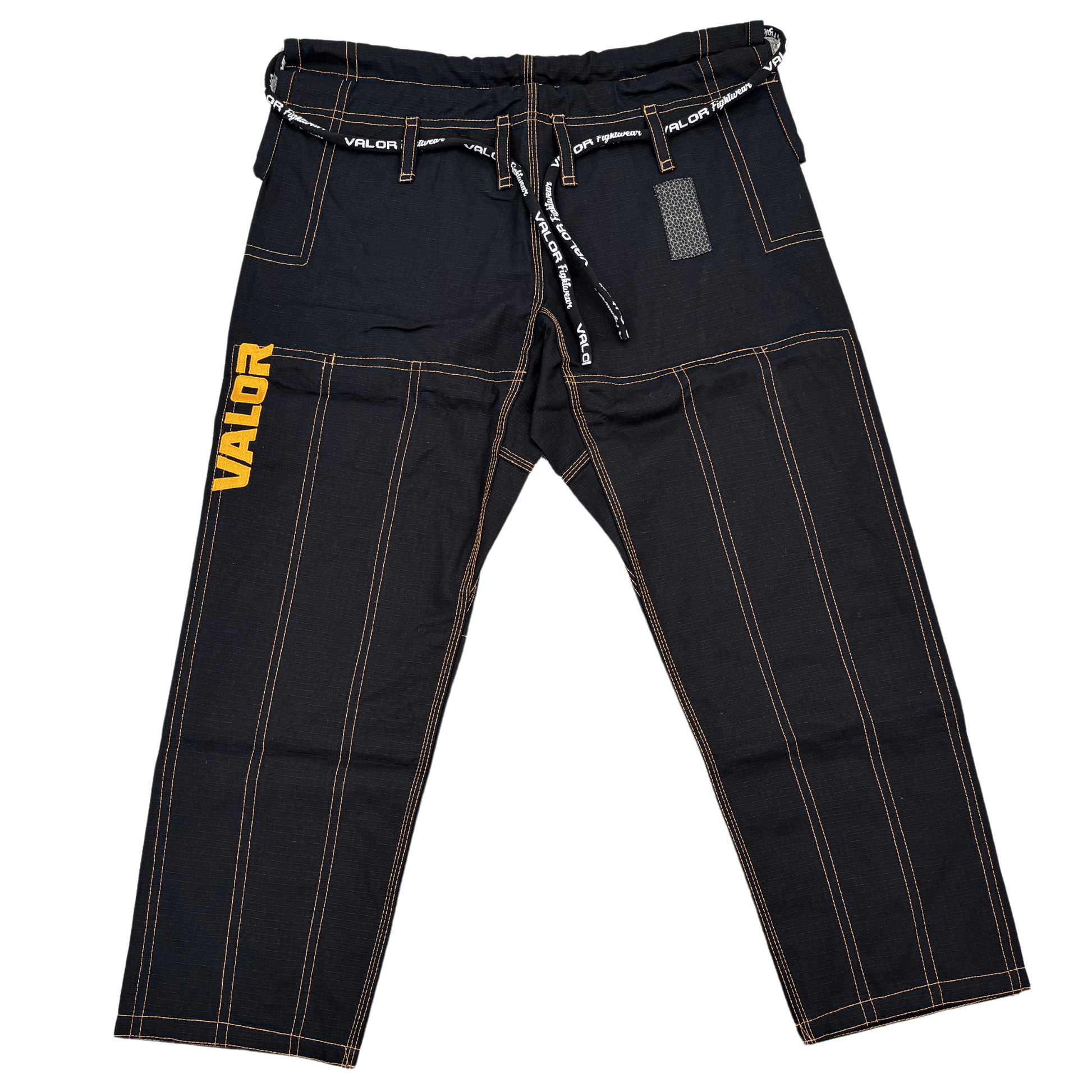 Ladies Valor Geo Orange Black BJJ GI - Valor Fightwear