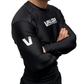 VALOR BLACK MESH LONG SLEEVE RASH GUARD