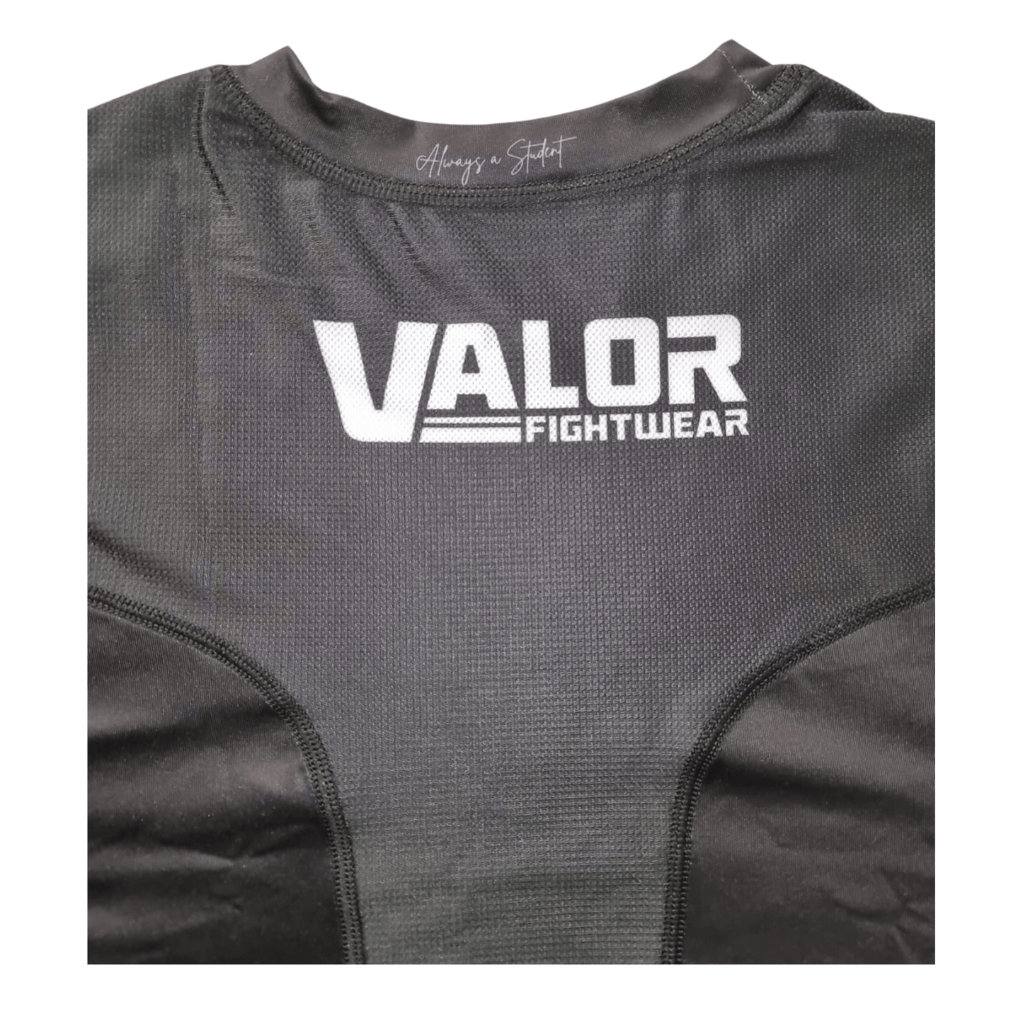 VALOR BLACK MESH SHORT SLEEVE RASH GUARD Valor Fightwear
