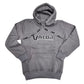 VALOR DARK GREY HOODIE REGULAR FIT