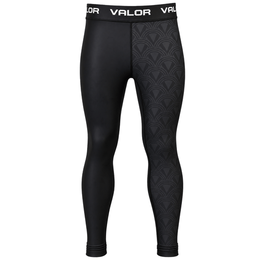 Valor Fightwear Adult Spats VALOR FIGHTWEAR BLACK ADULT SPATS
