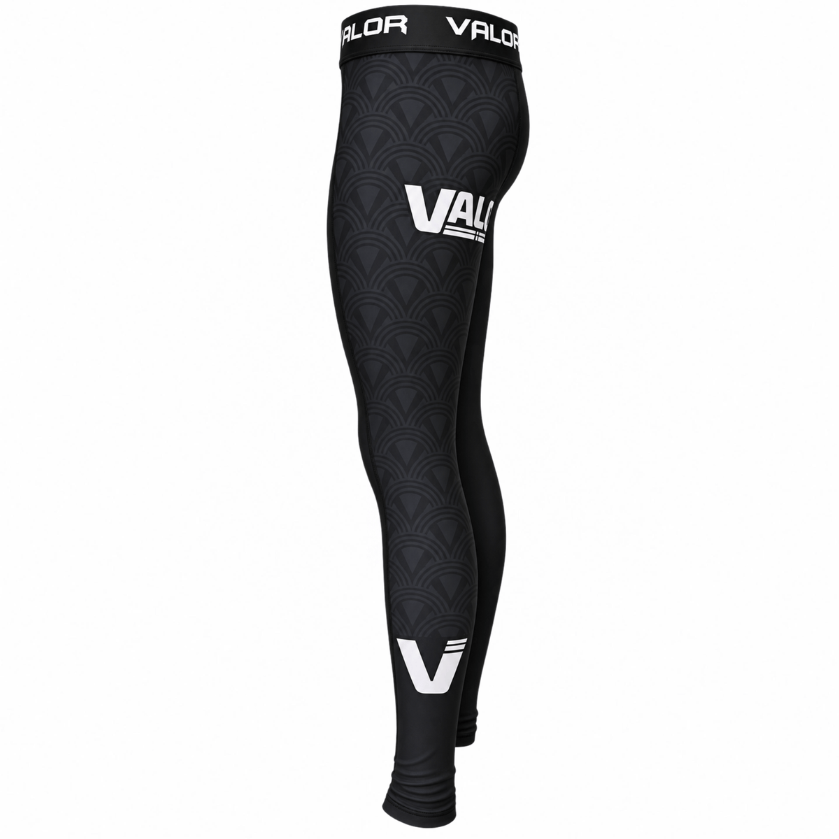 Valor Fightwear Adult Spats VALOR FIGHTWEAR BLACK ADULT SPATS