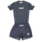 VALOR GREY / SILVER MESH SHORT SLEEVE RASH GUARD Valor Fightwear