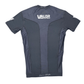 VALOR GREY / SILVER MESH SHORT SLEEVE RASH GUARD Valor Fightwear